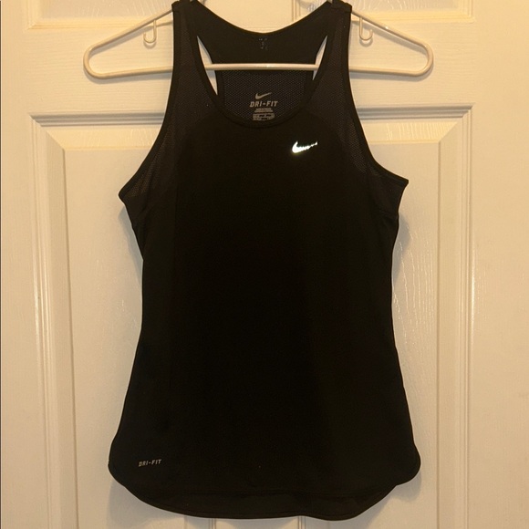 Nike Tops - Nike Women's Black Dri-FIT Racerback Tank